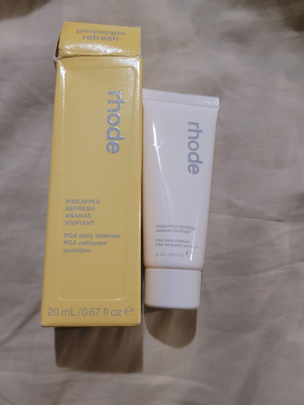 RHODE Pineapple Refresh Daily Cleanser — 20 ML